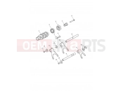 TRIUMPH Tiger Explorer > 740276 TIGER EXPLORER Gear Selector Drum