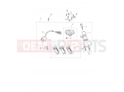 TRIUMPH Tiger Explorer > 740276 TIGER EXPLORER Ignition Switch & Lockset