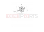 Triumph 2013 Tiger Explorer > 740276 TIGER EXPLORER XC Front Wheel