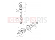 TRIUMPH THRUXTON R Crankshaft, Connecting Rods...