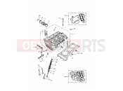 Triumph 1993 SPRINT CARBS Cylinder Head & Valves