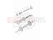 Triumph 1993 SPRINT CARBS Alternator, Starter Drive Gears