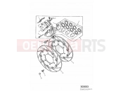 Triumph 1997 SPRINT CARBS Front Brake Caliper & Disc 9083 »
