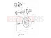 TRIUMPH SPRINT RS > 139276 Rear Wheel