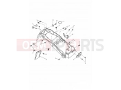 TRIUMPH SPRINT ST > 139276 Rear Mudguard & Battery Box