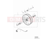TRIUMPH SPRINT ST 139277 > 208166 Front Wheel