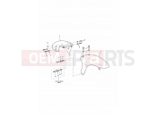 TRIUMPH SPRINT ST 139277 > 208166 Front Mudguard