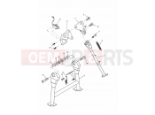 Triumph 2003 SPRINT ST 139277 > 208166 Side Stand & Centrestand
