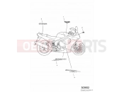 TRIUMPH SPRINT ST 139277 > 208166 Decals