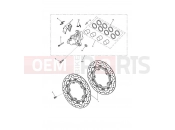 TRIUMPH SPRINT ST 208167 > Front Brake Caliper & Discs