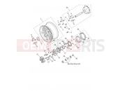 TRIUMPH ROCKET 3 R Rear Wheel, Final Drive