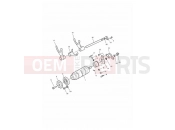 TRIUMPH ADVENTURER Gear Selector Drum