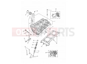 Cylinder Head & Valves - Triumph ADVENTURER 1997