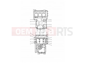 Crankcase Fixings - Triumph ADVENTURER 1997