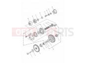 TRIUMPH ADVENTURER Alternator& Starter Drive Gears