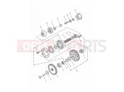 TRIUMPH ADVENTURER Alternator & Starter Drive Gears