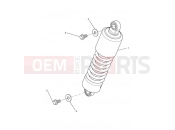 TRIUMPH ROCKET III, CLASSIC & ROADSTER Rear Suspension Unit