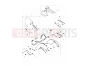 Triumph 2010 ROCKET III TOURING Rear Mudguard 574820