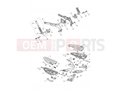 TRIUMPH THUNDERBIRD COMMANDER Footrests & Mountings