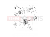 Triumph 2014 THUNDERBIRD LT Rear Wheel & Final Drive