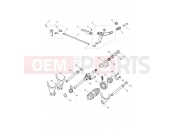 Triumph 2015 THUNDERBIRD LT Gear Selectors & Pedal
