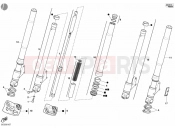DUCATI 2003 Monster 800 FRONT FORK » FRONT SUSPENSION