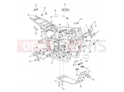 Main Frame & Fittings - Triumph BONNEVILLE T100 EFI 2012