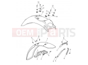 Mudguards - Triumph BONNEVILLE T100 2019