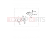 Triumph 2017 BONNEVILLE T100 BLACK Flyscreen Mounting Kit