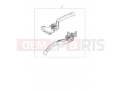 Triumph 2017 BONNEVILLE T120 Lever Kit, Adj, Long