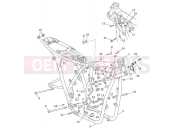 Triumph 2017 BONNEVILLE T120 Main Frame Assembly