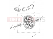 Front Wheel - Triumph BONNEVILLE T120 2018