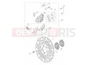 Front Brake Caliper & Disc - Triumph BONNEVILLE T120 2018