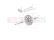 Triumph 2017 STREET SCRAMBLER Front Wheel