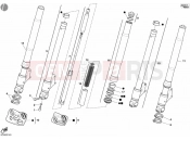 DUCATI Supersport 800 S FRONT FORK » FRONT SUSPENSION