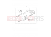 Triumph 2020 STREET SCRAMBLER Luggage Rack Kit, Graphite