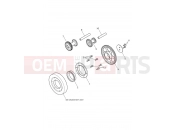 Triumph 2021 STREET SCRAMBLER Starter Drive Gears
