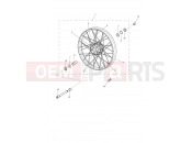Triumph 2019 SCRAMBLER 1200 XE Front Wheel