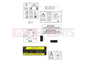 Warning Labels - Triumph Tiger 800 > 674841 TIGER 800 2014