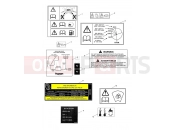 TRIUMPH Tiger 800 674842 > TIGER XCA Warning Labels