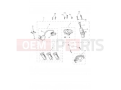 TRIUMPH TIGER 800 XCA 855532 > Ignition Switch & Lock Set