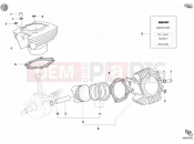 DUCATI Supersport 800 S CYLINDER - PISTON » ENGINE CASE