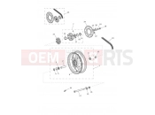 Rear Wheel & Final Drive - Triumph TIGER 800 XR 855532 > 2019