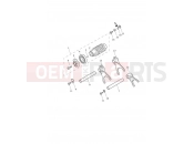 TRIUMPH TIGER 800 XRT 855532 > Gear Selector Drum