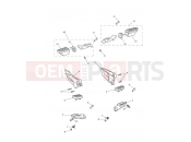 TRIUMPH TIGER 800 XRT 855532 > Footrests & Mountings