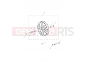 TRIUMPH TIGER 800 XRT 855532 > Front Wheel