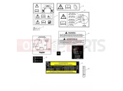 TRIUMPH TROPHY 1215 Warning Labels
