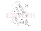 TRIUMPH TIGER 900 Exhaust System
