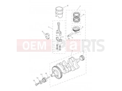 Triumph 2021 TIGER 900 GT Pro Crankshaft,ConnectingRods Piston