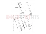 Triumph 2020 TIGER 900 Rally Front Forks & Yokes